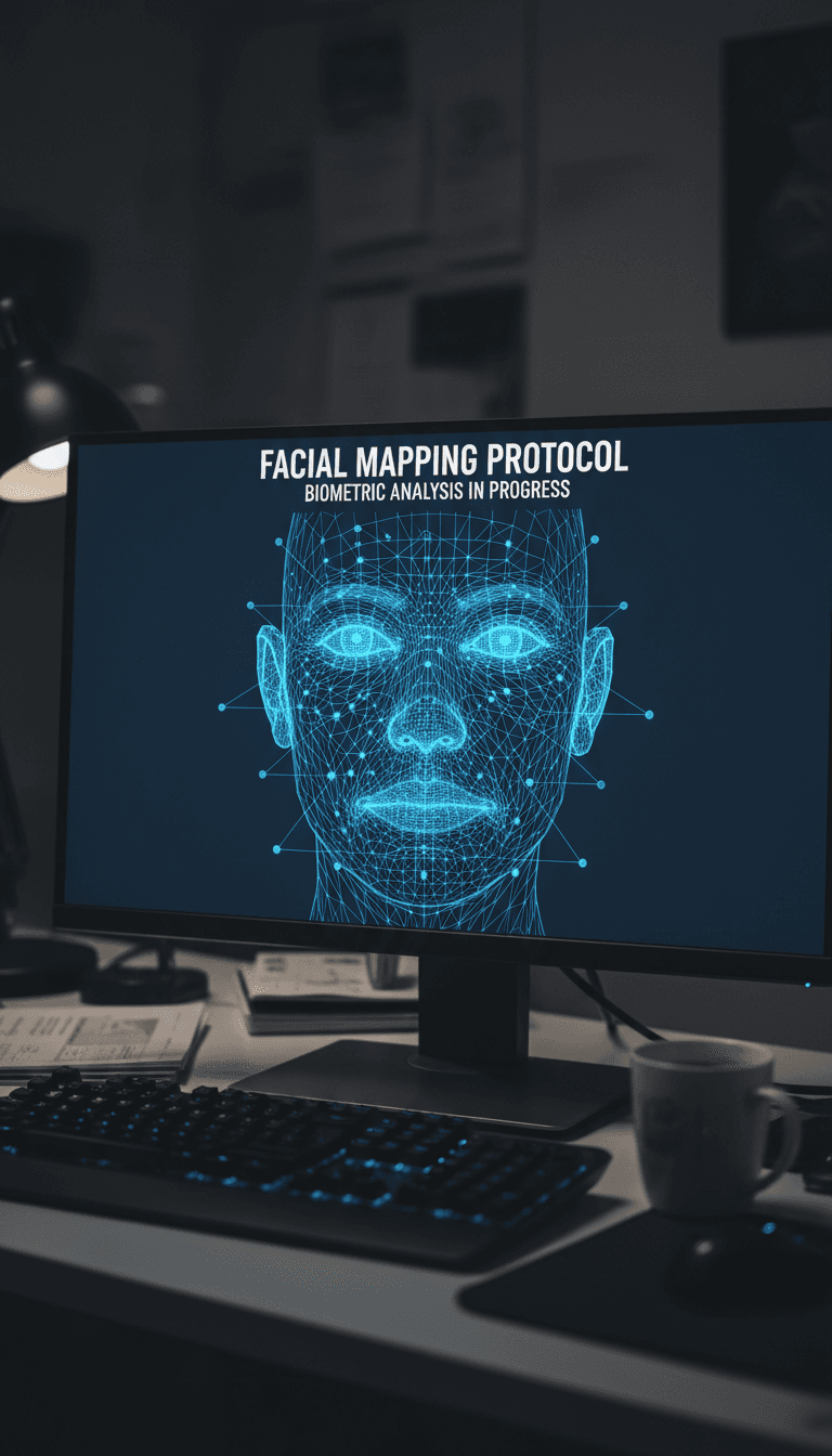 Neural network training interface on a monitor